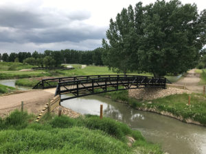 Nanton Golf Course bridge